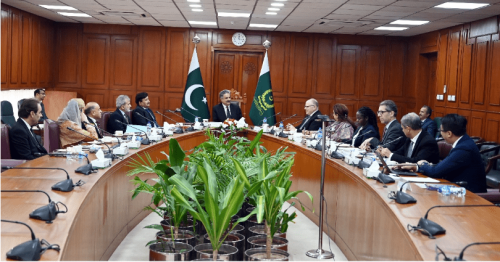 IMF delegation meets CJP Afridi on &lsquo;Finance Division&rsquo;s request&rsquo;