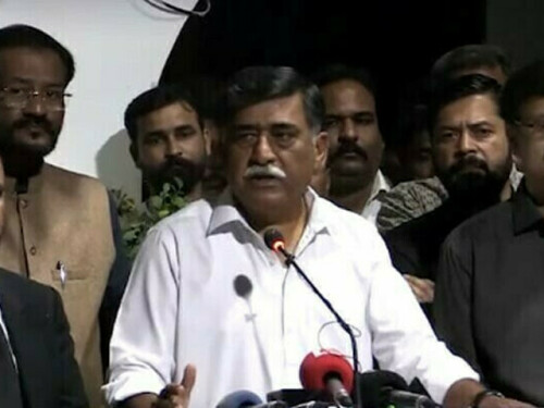MQM-H chief Afaq Ahmed arrested