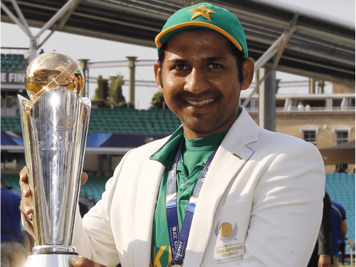 ICC names Sarfaraz Ahmed as Champions Trophy ambassador