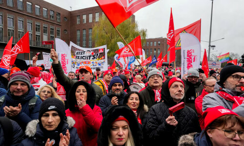 Germany faces year of industrial strife as companies go into battle with workers