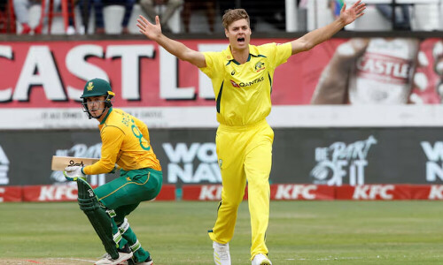 Australia&rsquo;s Johnson sees chance to shine while &lsquo;Big Three&rsquo; quicks away