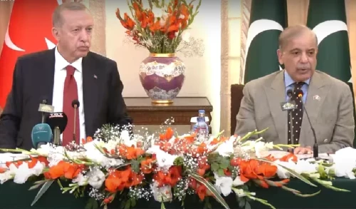شہباز شریف اور اردوان کا فلسطینی عوام سے غیر متزلزل یکجہتی کا اظہار