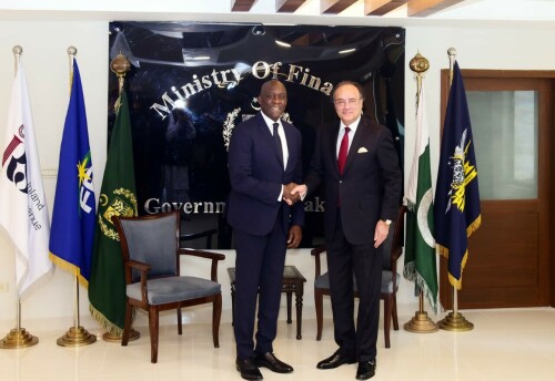 Aurangzeb discusses Pakistan&rsquo;s structural reforms with IFC chief
