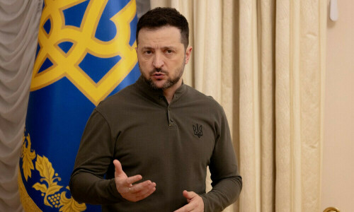 Zelensky slams US-Russia talks, urges &lsquo;fair&rsquo; negotiations
