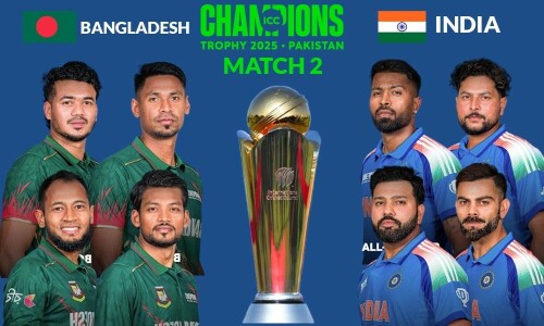 India’s spin-heavy lineup takes on Bangladesh in high-stakes Champions Trophy match