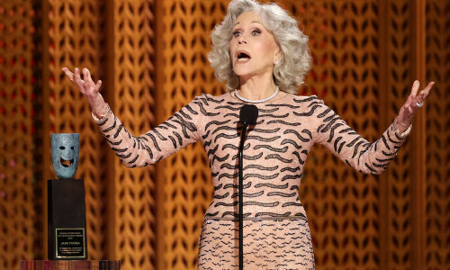Jane Fonda honored with 2025 SAG Life Achievement Award Jane Fonda honored with 2025 SAG Life Achievement Award