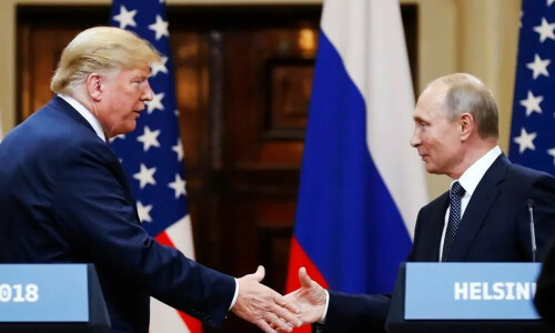 Trump says discussing &lsquo;major&rsquo; economic deals with Putin