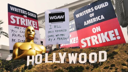 Fires, strikes, pandemic and AI: Hollywood workers can&rsquo;t catch a break