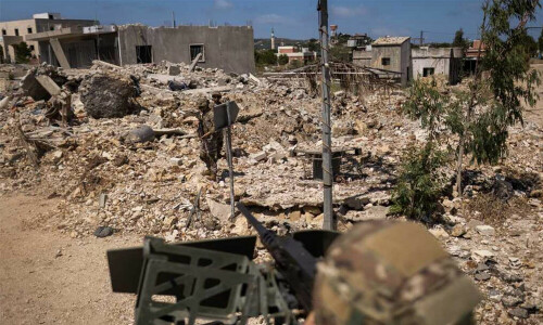Israel military says struck Hezbollah &lsquo;observation post&rsquo; in south Lebanon