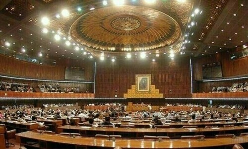 Performance of lower house of parliament