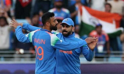 Mystery spinner Chakravarthy gives India a &lsquo;good headache&rsquo;