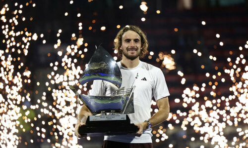 Stefanos Tsitsipas feeling refreshed after Dubai success with &lsquo;mystery&rsquo; racket