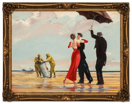 Rare Banksy artwork heads to auction