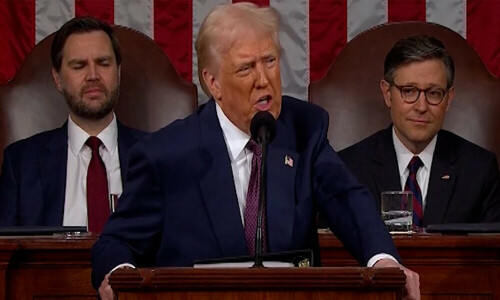 IS militant&rsquo;s arrest: In his address to Congress, Trump speaks of Pak help