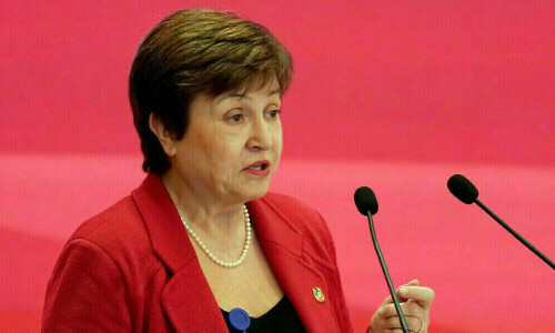 IMF chief says Sri Lanka stabilised, pledges more help