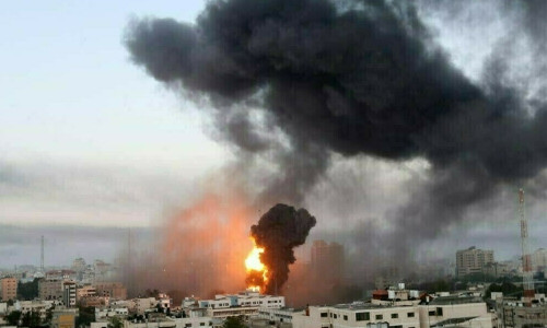 Israel says struck suspects retrieving drone in Gaza