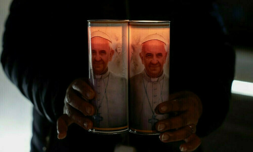 Calm night for pope, Vatican says, as condition improves