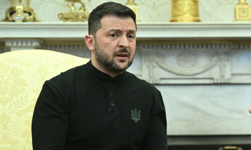 Zelenskyy makes light of White House no-suit drama