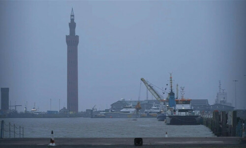 Huge fire, more than 30 injured after North Sea ships crash