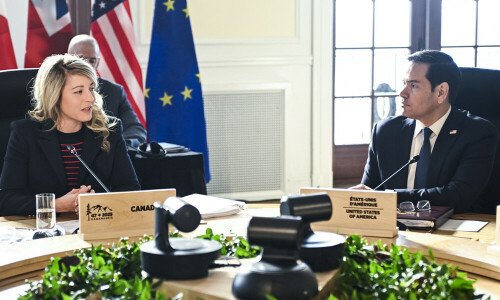 Rubio meets Canadian FM as Ukraine, trade war dominate G7