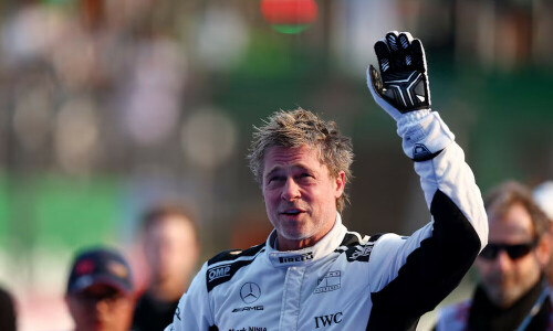 Hamilton impressed by Pitt&rsquo;s speed in &lsquo;authentic&rsquo; F1 movie
