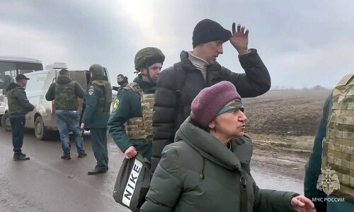Russia says has evacuated 371 civilians from areas it retook in Kursk region