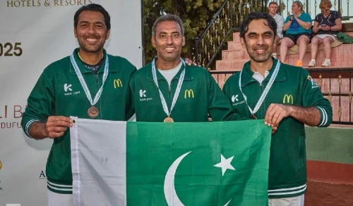 Pakistan wins bronze at ITF Masters 45+ World Championship