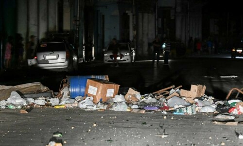 Millions of Cubans spend second night without electricity