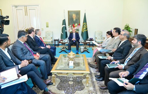 PM Shehbaz invites US tech giant Afiniti to launch call center in Pakistan