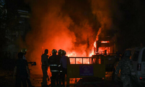 India orders curfew after violence over tomb of 17th-century Muslim ruler