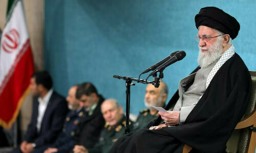 Iran&rsquo;s Khamenei says US threats &lsquo;will get them nowhere&rsquo;