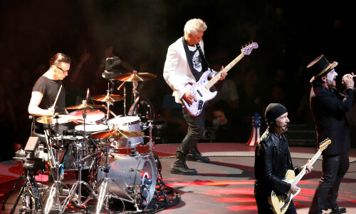 U2 to get highest honour at Britain&rsquo;s Ivors songwriting awards
