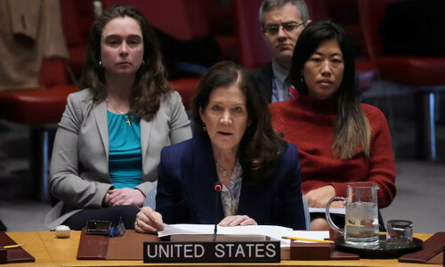 US tells UN Hamas is to blame for deaths since Israel resumed Gaza hostilities