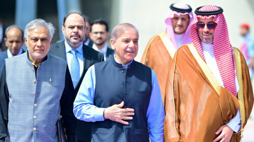 PM Shehbaz returns to Pakistan after key visit to Saudi Arabia