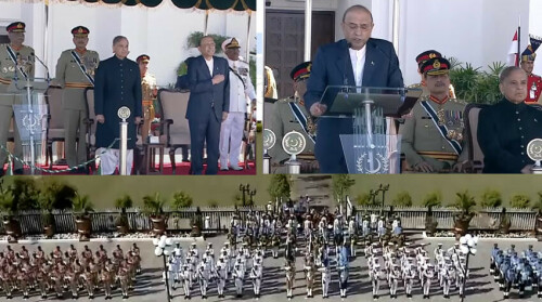 Pakistan Day marked with military parade in Islamabad