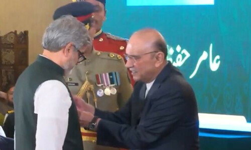 CEO Jazz Aamir Hafeez conferred with Hilal-e-Imtiaz