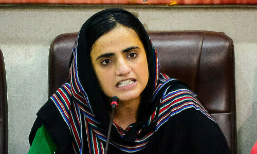 Rights activist Mahrang charged with &lsquo;terrorism&rsquo;