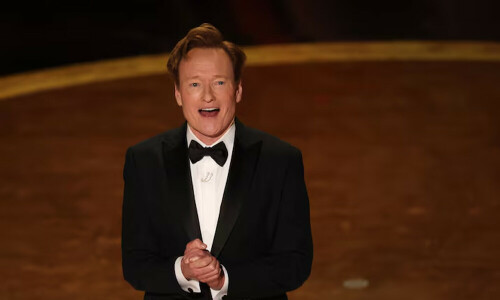 Conan O&rsquo;Brien decries &lsquo;bullies&rsquo; while receiving Kennedy Center&rsquo;s Mark Twain Prize