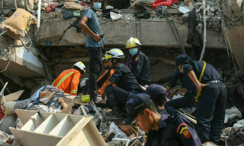 WHO says Myanmar quake a top-level emergency, seeks urgent funding