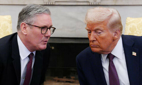 UK expects to be hit by US tariffs this week, PM&rsquo;s spokesman says