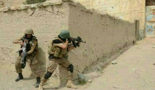 Two militants killed in Buleda