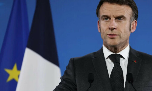 Macron calls for &lsquo;strong action&rsquo; if Russia continues to &lsquo;refuse peace&rsquo;