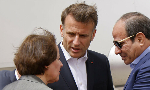 Macron says resumption of aid to Gaza &lsquo;top priority&rsquo;
