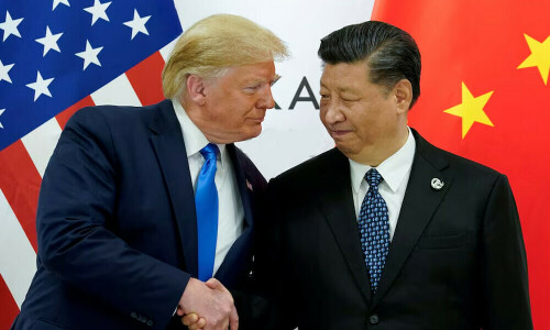 Trump&rsquo;s new tariffs take effect, with 104% on Chinese goods