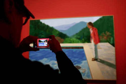 David Hockney retrospective fills Paris Fondation Vuitton