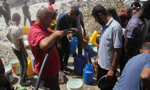Gazans struggle to find water as clean sources become increasingly scarce