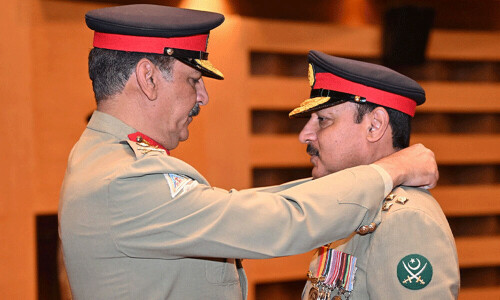 Prestigious investiture ceremony of Rawalpindi Corps held