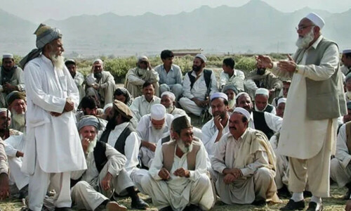 Grand Jirga held for unity, counter-extremism in southern KP