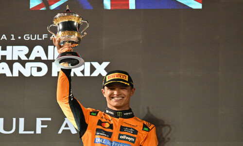 Motor racing-Stella hails Norris for shielding team from blame