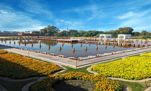 ECO delegation visits Shalimar Gardens